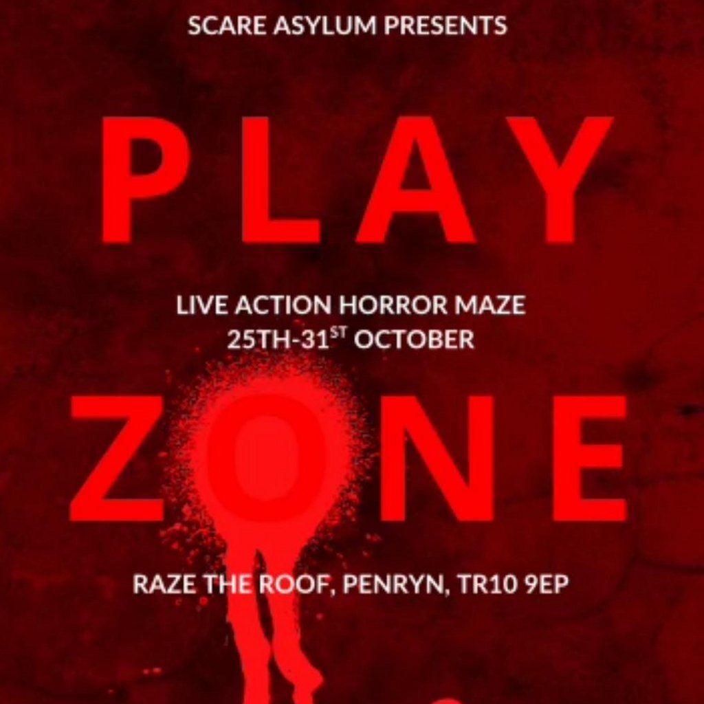 The Play Zone horror experience, 27 October | Event in Penryn | AllEvents