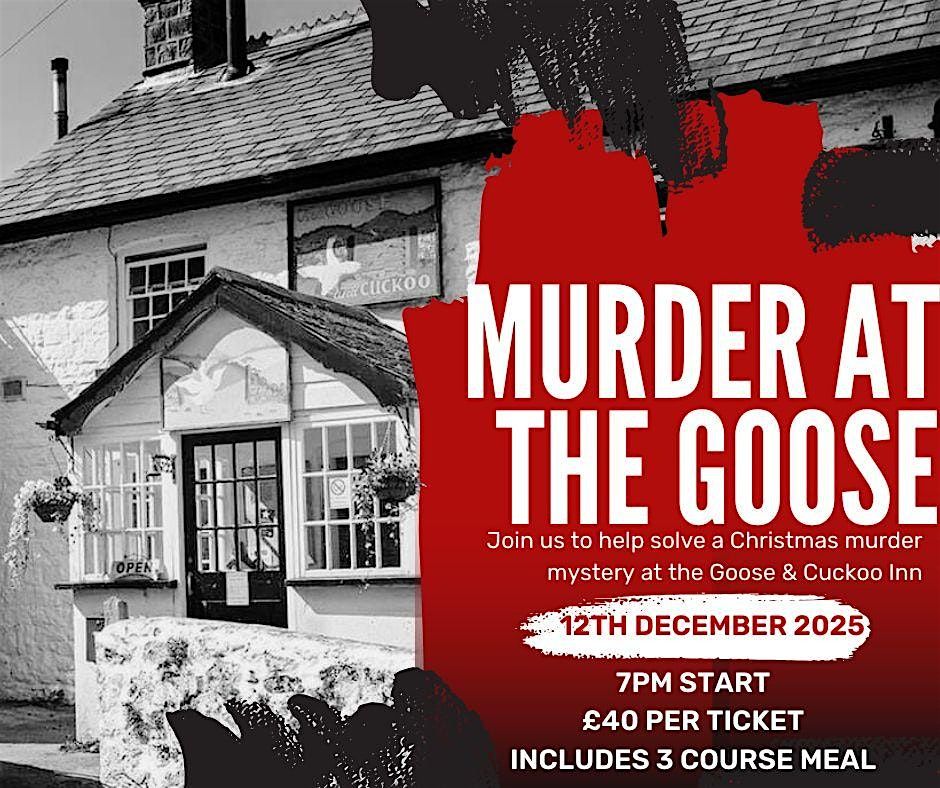 M**der at the Goose - Christmas edition, 12 December | Event in Abergavenny | AllEvents