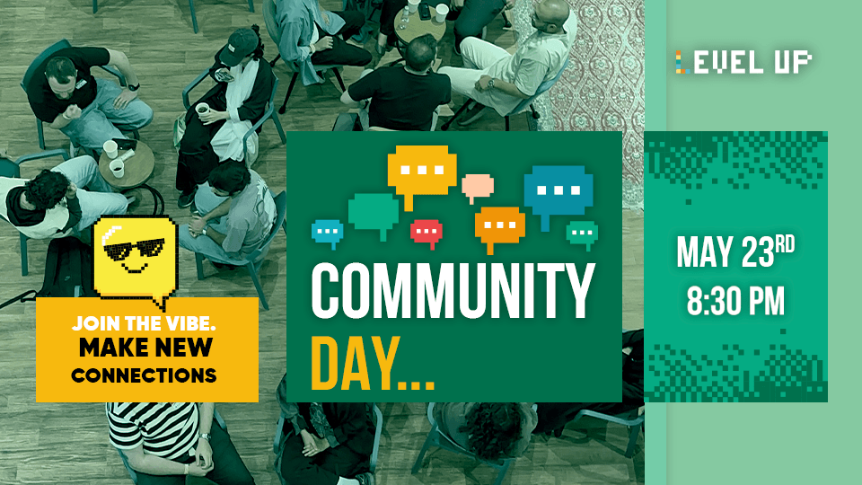 Community day at Level Up, 23 May | Event in Riyadh | AllEvents