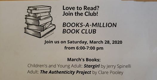 B O M B A M Sandhills Bookclub At Books A Million At Books A Million Elgin