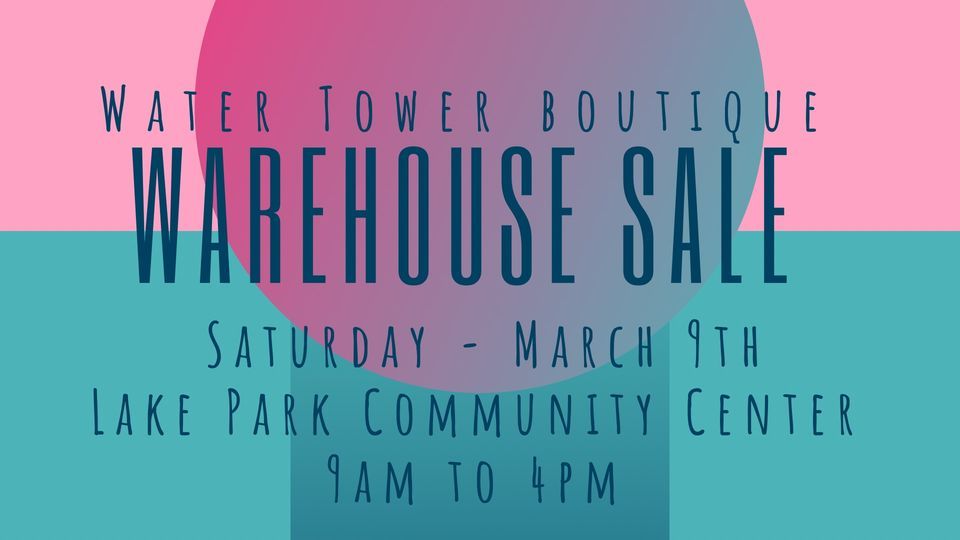 Annual Warehouse Sale , 219 Market Street, Lake Park, IA, March 9 2024 AllEvents.in