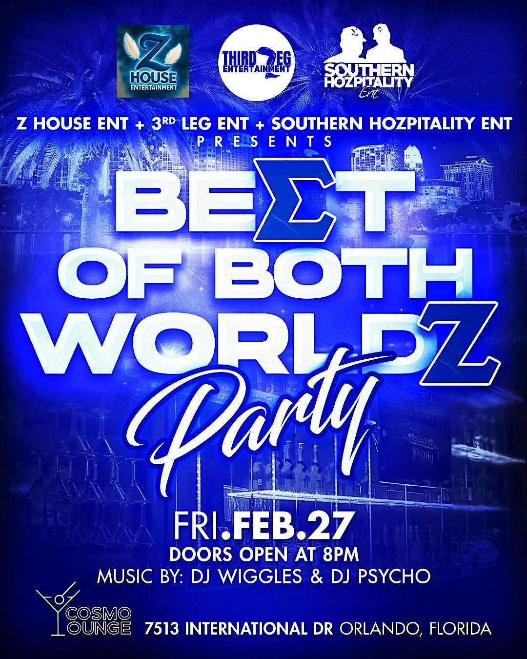 THE BEST OF BOTH WORLDZ PARTY, 27 February | Event in Orlando | AllEvents