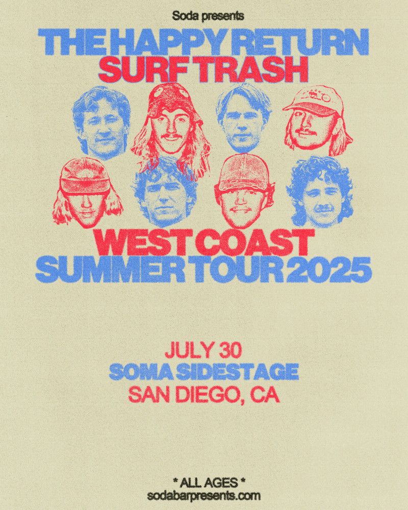 The Happy Return, 29 July | Event in San Diego | AllEvents