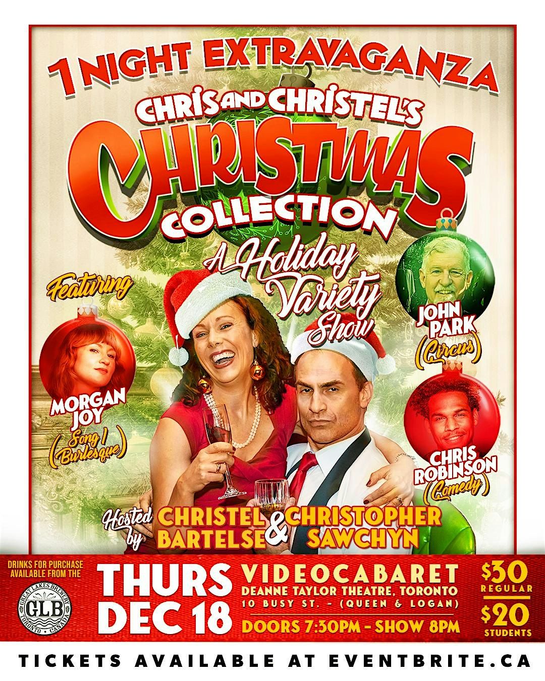 Chris and Christel Christmas Collection, 18 December | Event in Toronto | AllEvents