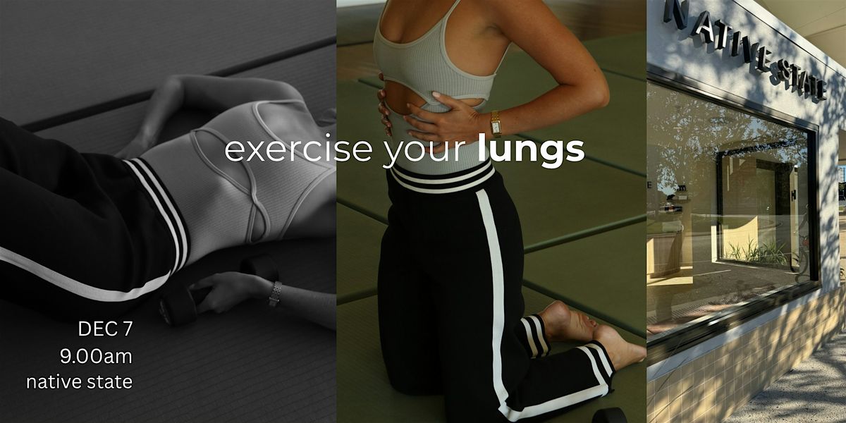 Exercise your Lungs, 7 December | Event in Coolangatta | AllEvents