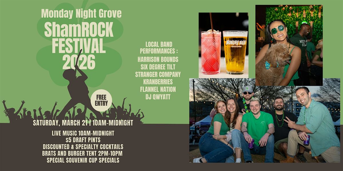 ShamROCK at Monday Night Grove