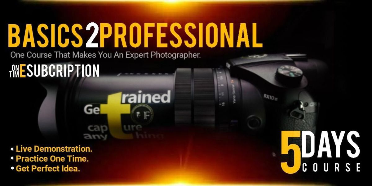 Basics 2 Professional - 5 Day Program, 28 May | Event in Hyderabad | AllEvents