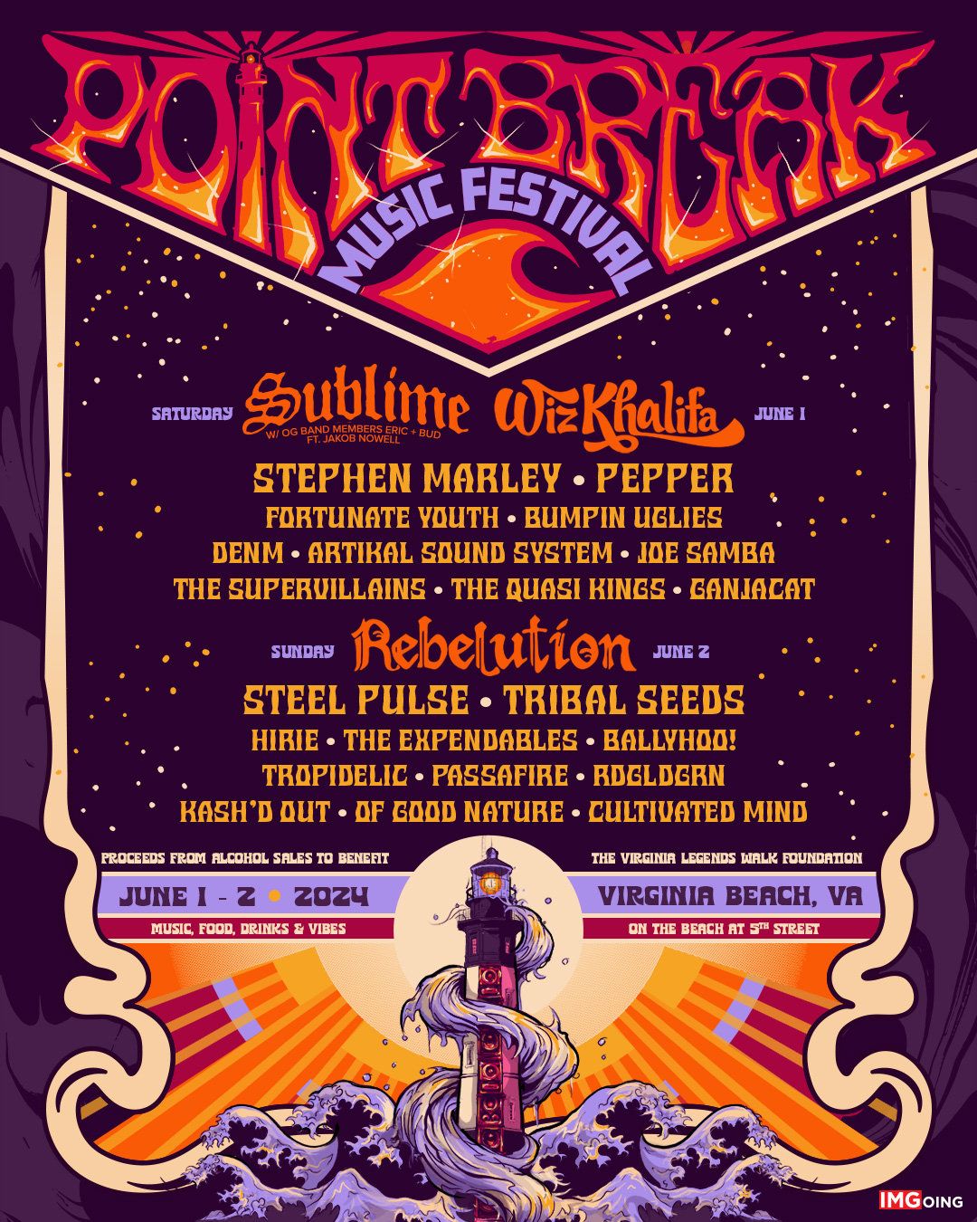 Point Break Music Festival - Saturday (Time: TBD), 20 June | Event in Virginia Beach | AllEvents