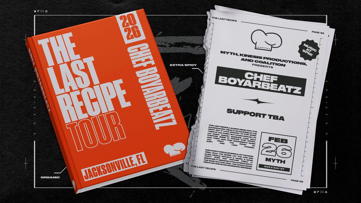 Electronic Thursdays: Chef Boyarbeatz - The Last Recipe Tour | 2.26.25, 26 February | Event in Jacksonville