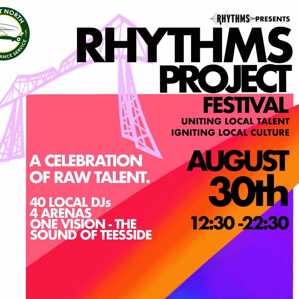 The Rhythms Project Festival, 30 August | Event in Middlesbrough | AllEvents
