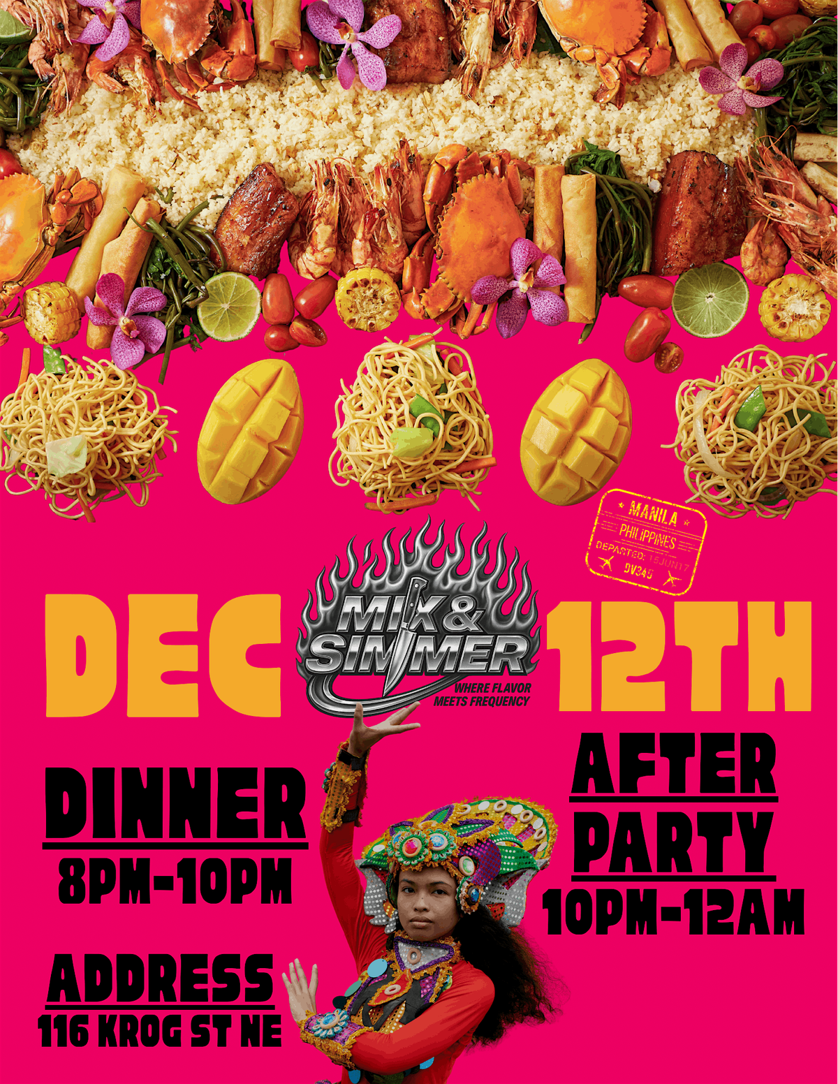 Mix & Simmer Ep.4 Philippines, 12 December | Event in Atlanta | AllEvents