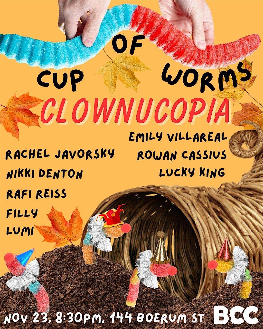 Cup of Worms: Clownucopia | Event in Brooklyn | AllEvents