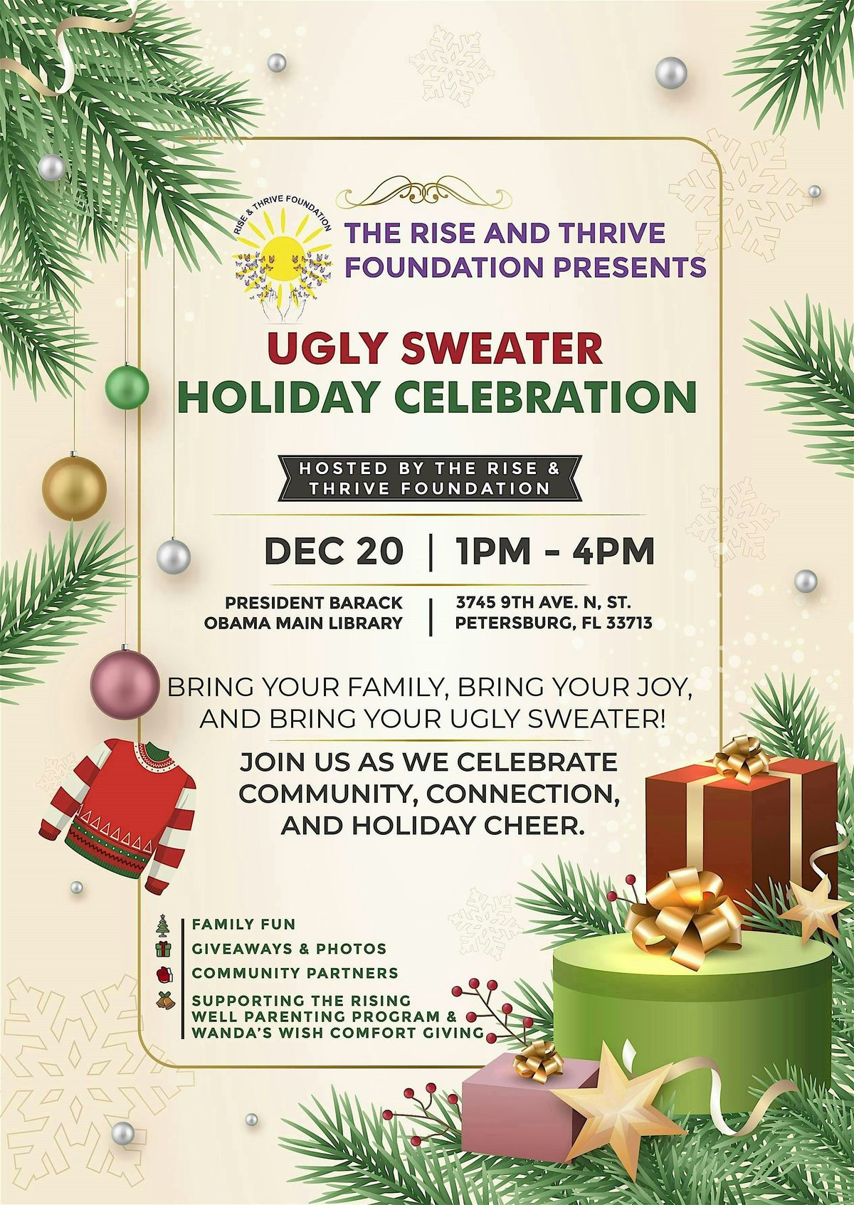 CHRISTMAS LOVE-UGLY SWEATERS AND FAMILY CONNECTIONS, 20 December | Event in St. Petersburg | AllEvents