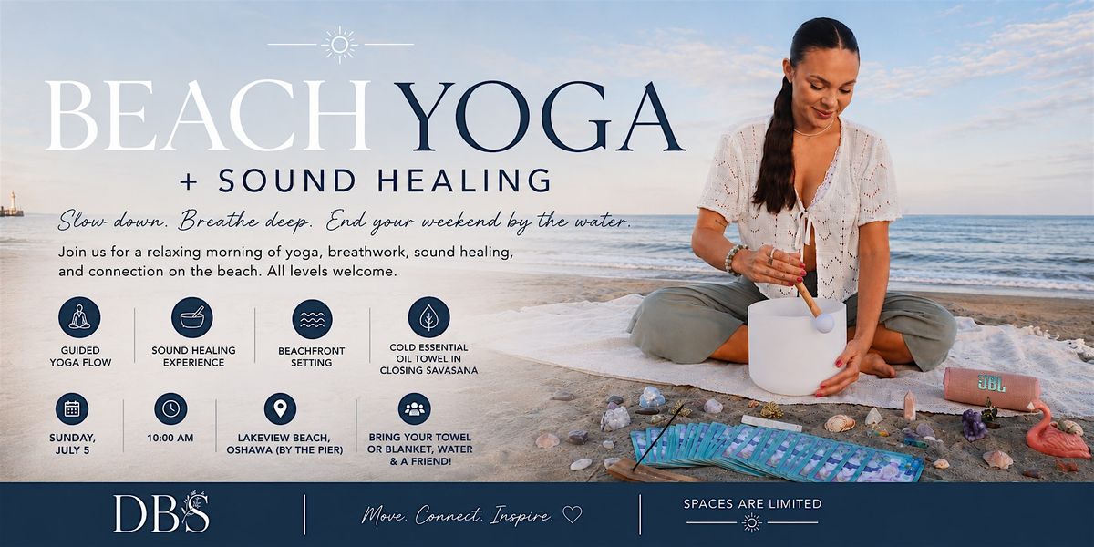 Beach Yoga + Sound Healing