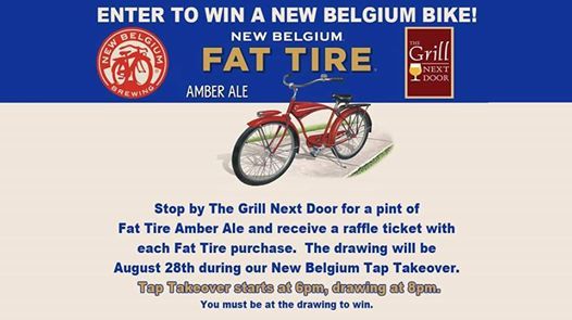 New Belgium Raffle Tap Takeover At The Grill Next Door Methuen