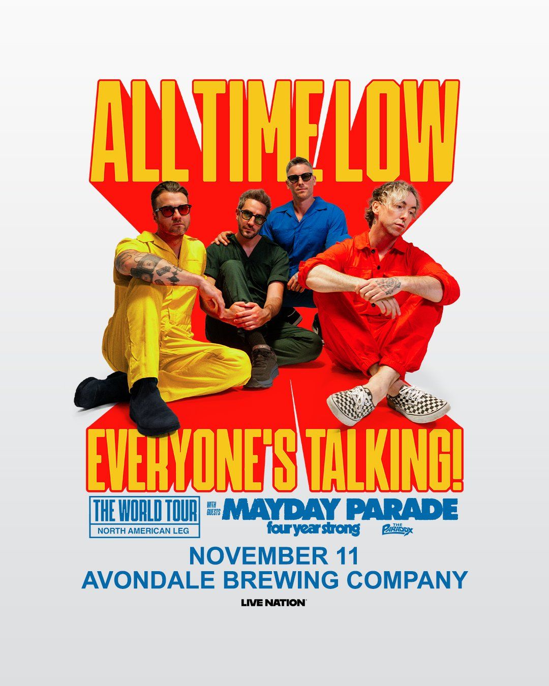 All Time Low at Co-op Live, 23 January | Event in Manchester | AllEvents