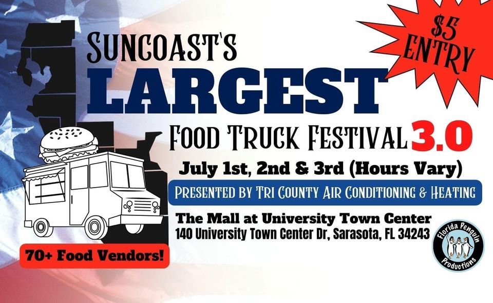 Got Lobstah? Suncoast Largest Food Truck Rally, University Town Center Mall, Sarasota, FL, 1