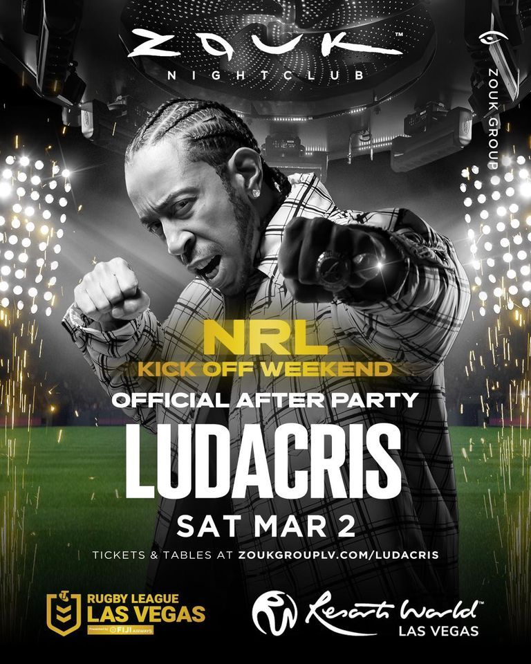 ZOUK Ludacris Bottle Service, Guestlist & Tickets, Zouk