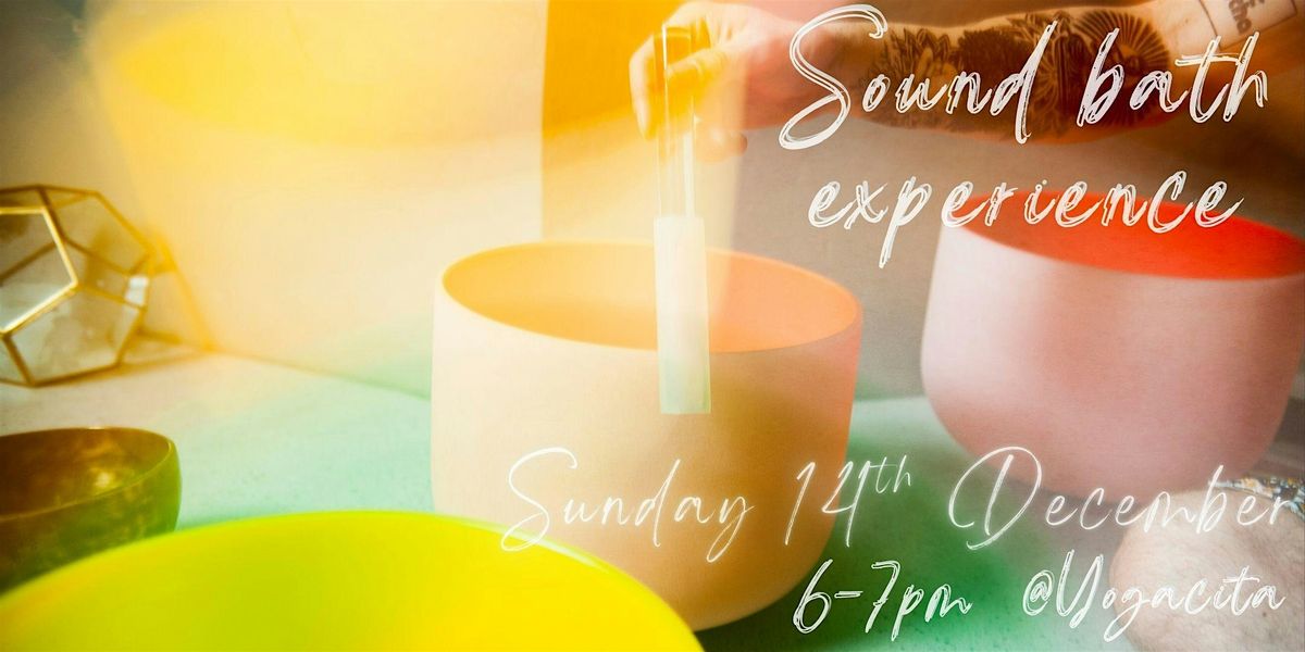 Sound Bath Experience @Yogacita, 14 December | Event in Liverpool | AllEvents