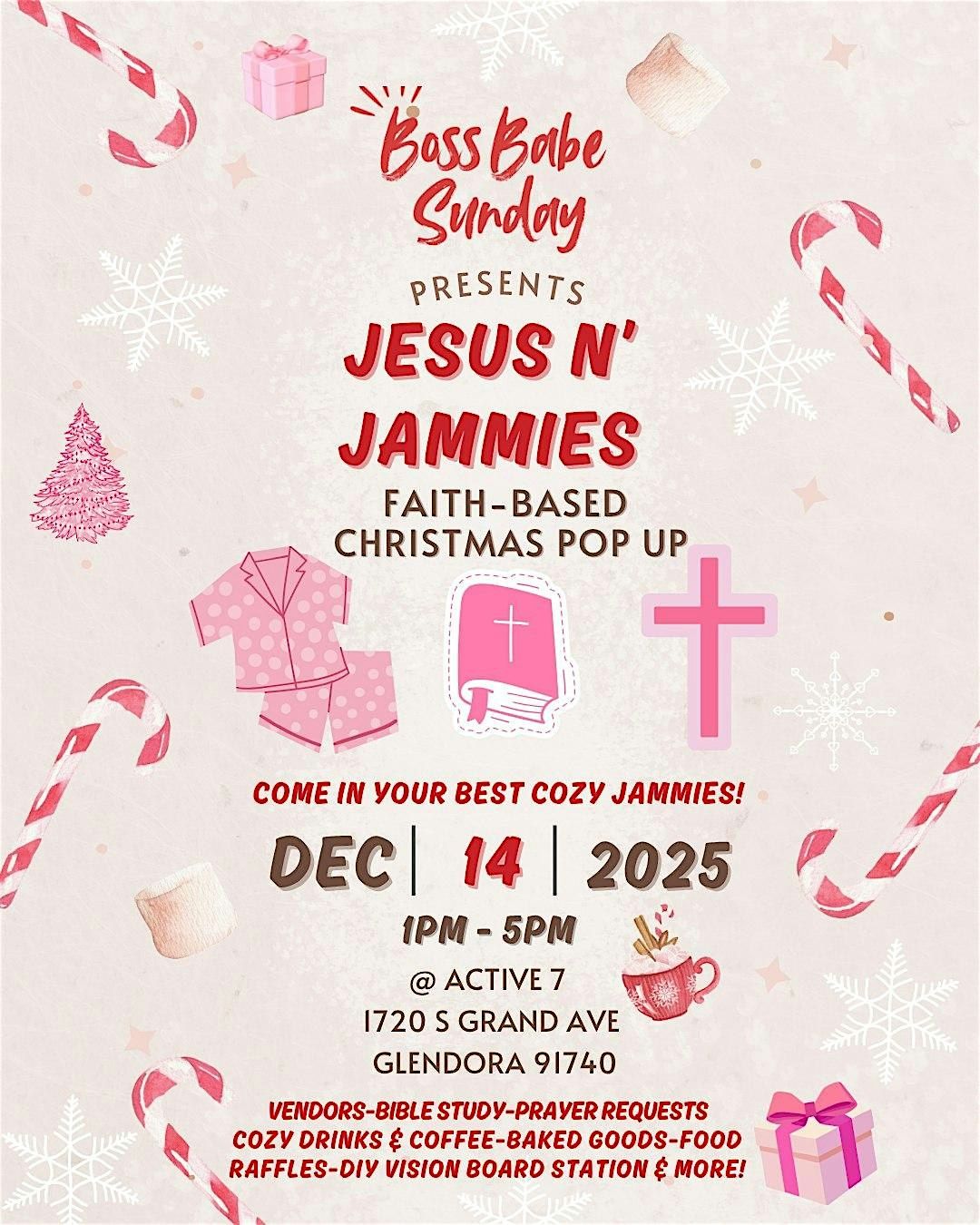 Jesus & Jammies - A Faith-Based Christmas Pop Up, 14 December | Event in Glendora | AllEvents