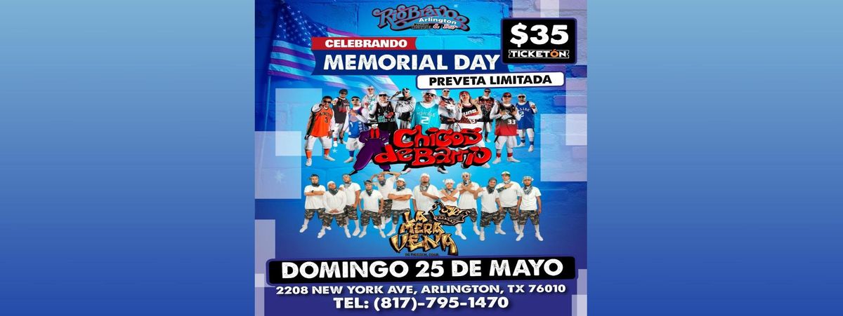 CHICOS DE BARRIO , 25 May | Event in Arlington | AllEvents