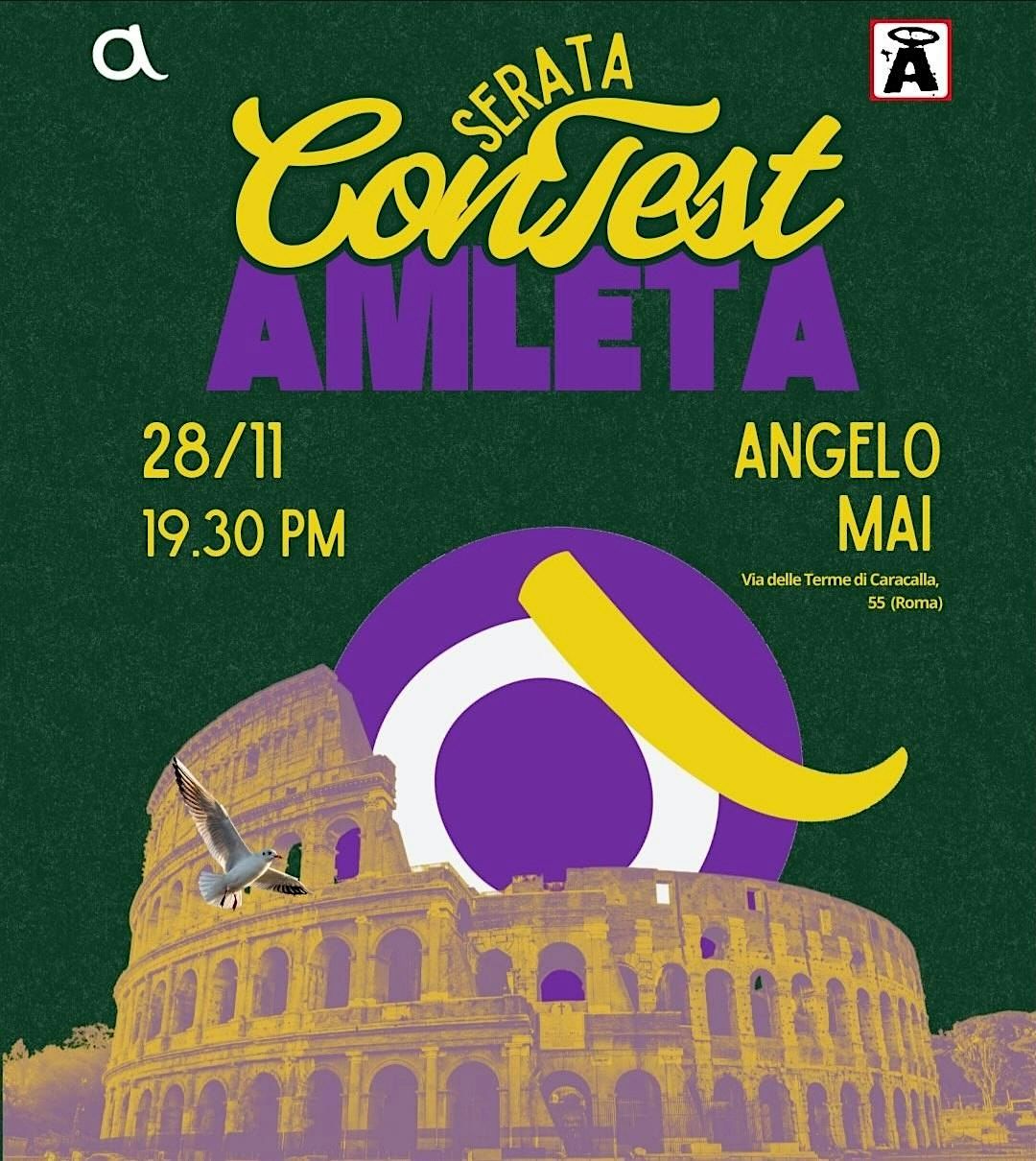 Serata ConTest Amleta 2025, 28 November | Event in Roma | AllEvents