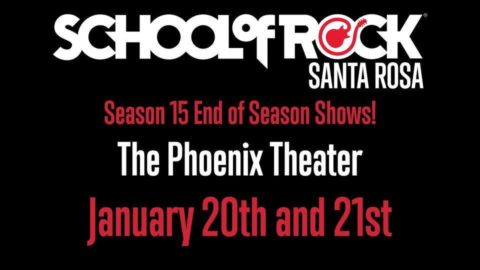 School of Rock End of Season Shows Season 15, The Phoenix Theater