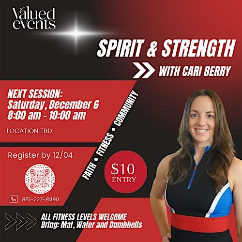 WOMEN'S SPIRIT & STRENGTH, 6 December | Event in Wildomar | AllEvents