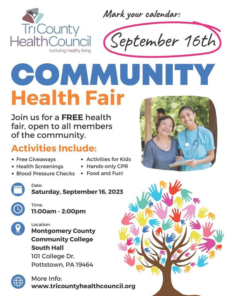 TriCounty Health Council Community Health Fair , Montgomery County