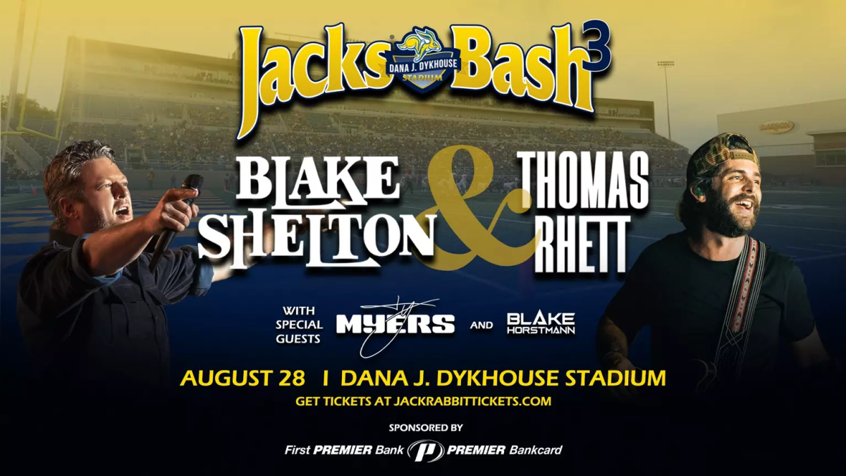 Jacks Bash - Blake Shelton and Thomas Rhett at Dana J. Dykhouse Stadium, 28 August | Event in Brookings | AllEvents