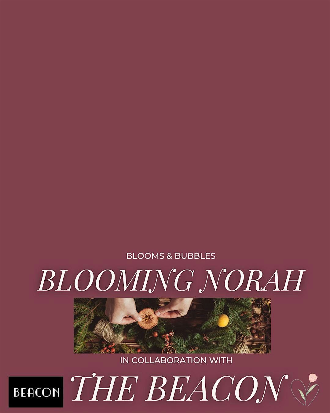 Blooms & Bubbles – Christmas Wreath Workshop at The Beacon, Salthill, 4 December | Event in Galway | AllEvents