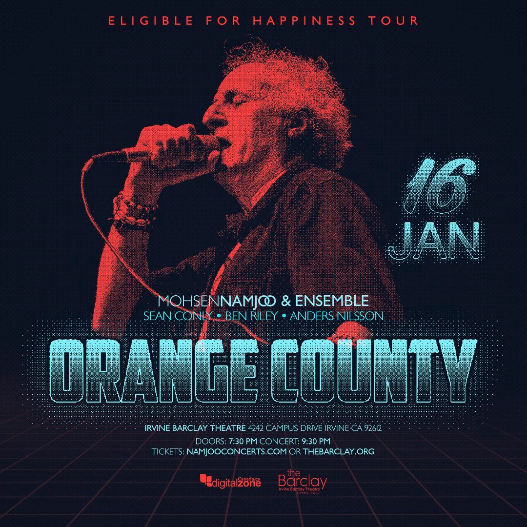 Mohsen Namjoo, 15 January | Event in Irvine | AllEvents