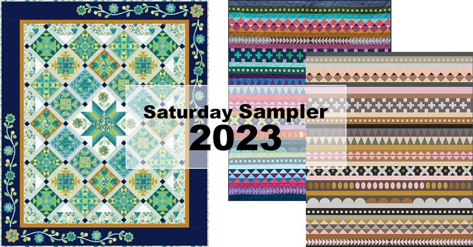 Saturday Sampler 2023 (in-person or via Zoom), Ben Franklin Crafts ...