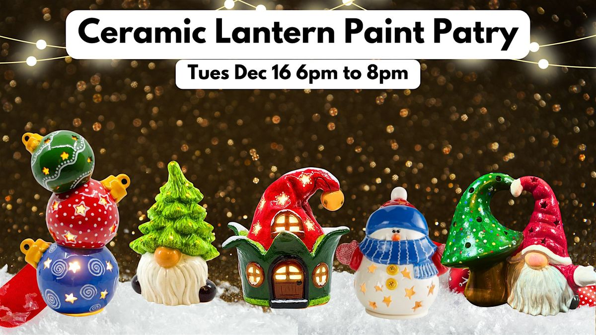 Holiday Ceramic Lantern Party @ NEO Pizza Annapolis /Maryland Craft Parties, 16 December | Event in Annapolis