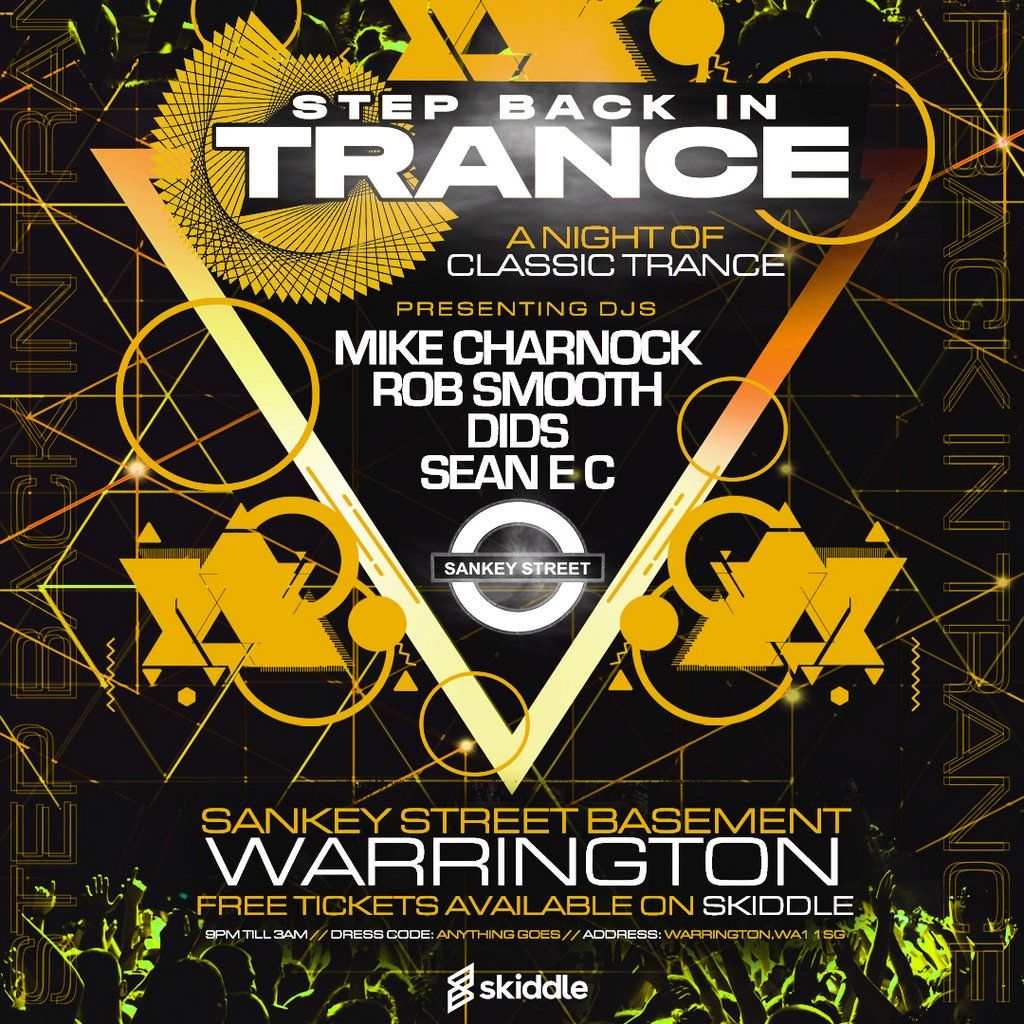 Step Back In Trance, 30 August | Event in Warrington | AllEvents