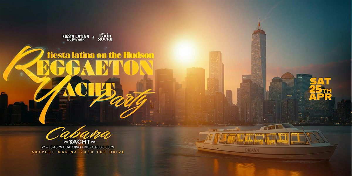 Reggaeton Sunset Yacht Party