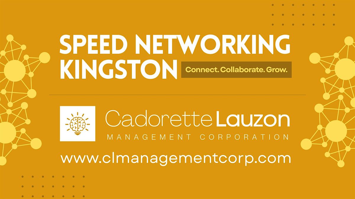Speed Networking Kingston, 21 January | Event in Kingston | AllEvents