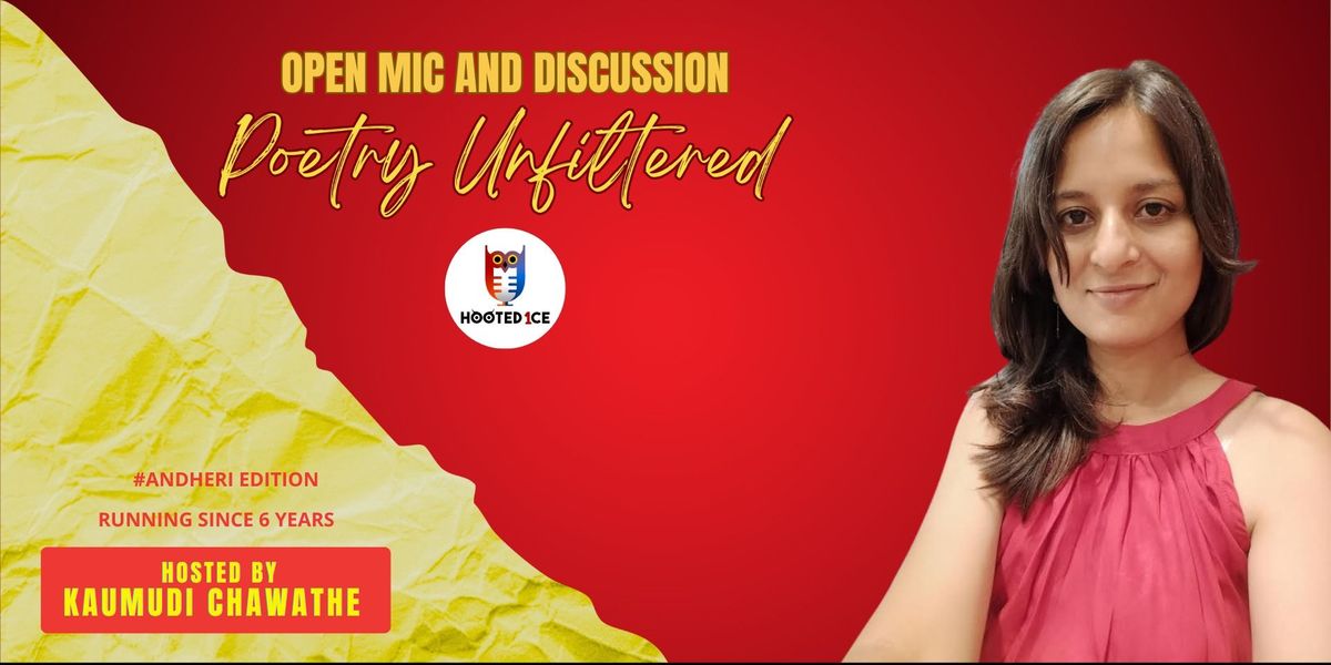 Poetry Unfiltered open mic and Live Discussion | Event in Mumbai | AllEvents