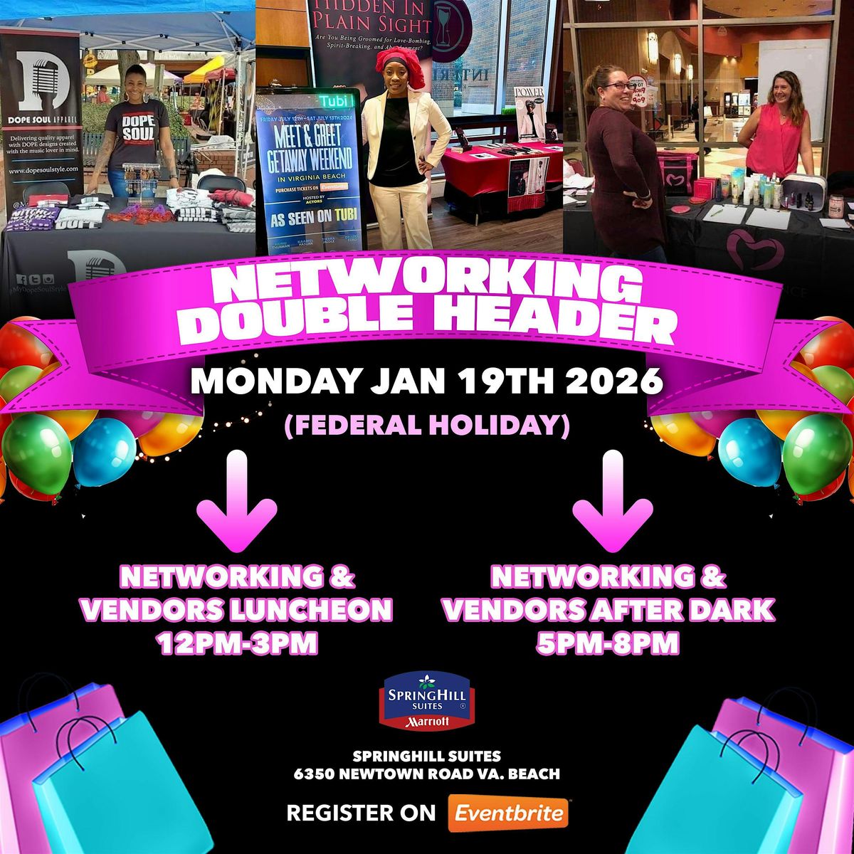 Networking & Vendors Double Header, 19 January | Event in Norfolk | AllEvents