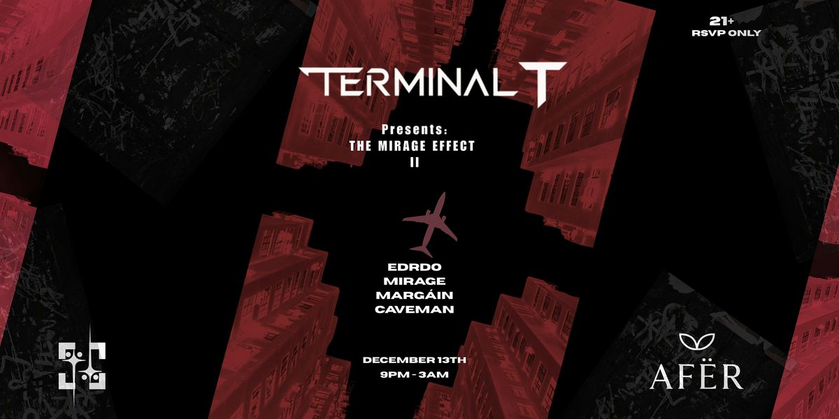 Terminal T @ AFËR, 13 December | Event in Houston | AllEvents