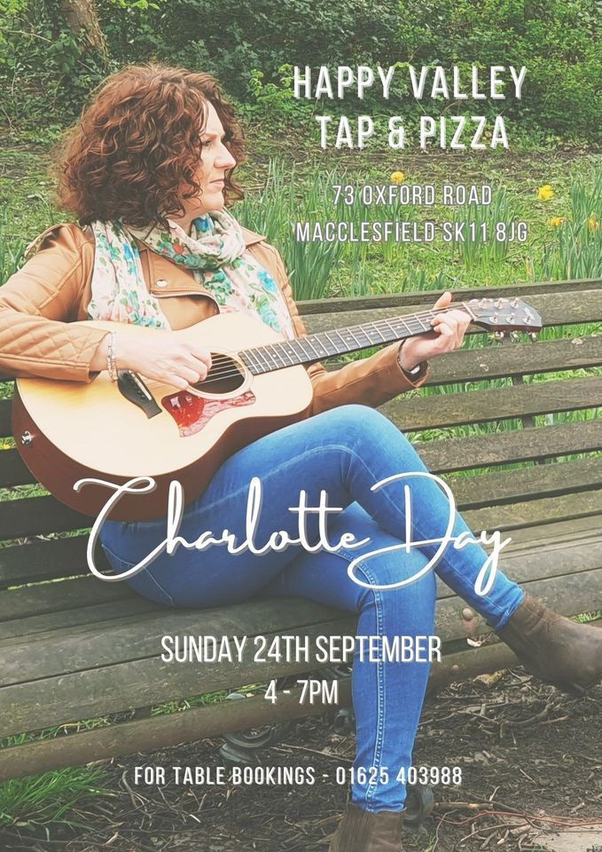 LIVE MUSIC Charlotte Day, 73andpizza, Macclesfield, September 24 2023