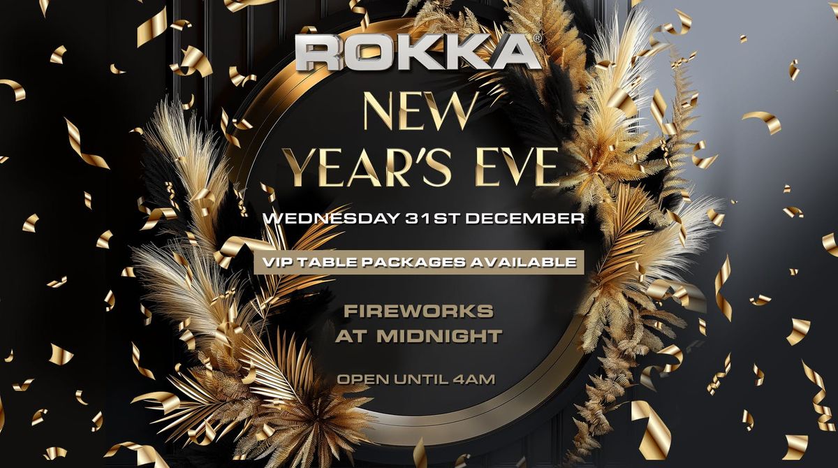 ROKKA NEW YEAR'S EVE PARTY 2025, 31 December | Event in Ramsgate | AllEvents