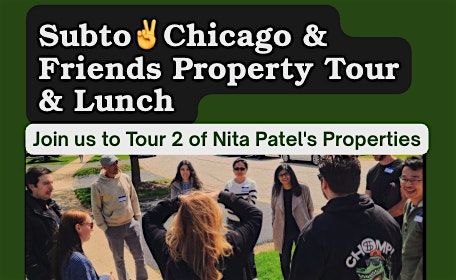 Subto Chicago & Friends Property Tour and Lunch Meetup, 6 December | Event in Bellwood | AllEvents
