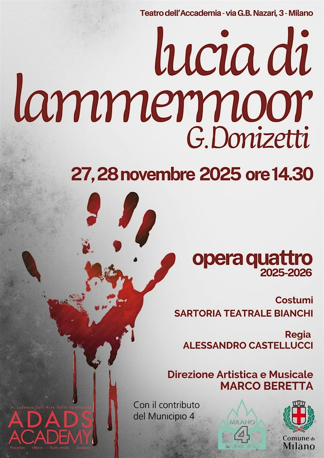 Lucia di Lammermoor - opera di Gaetano Donizetti | Event in Milano | AllEvents