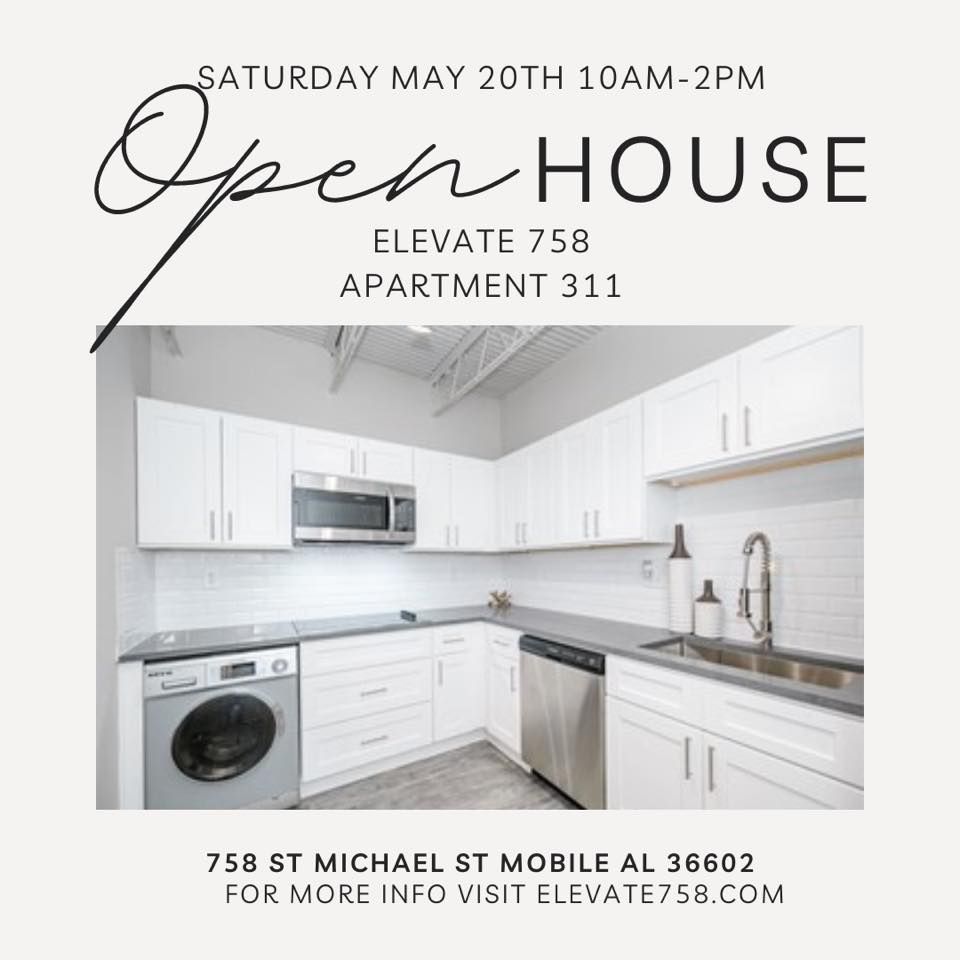 Open House Apartment 311, Elevate 758, Mobile, May 20 2023 AllEvents.in