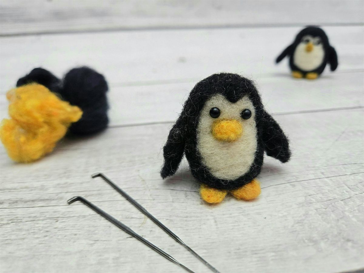 Make a Needle Felted Penguin:    A  Winter Warmth Workshop, 15 January | Event in Fairfax | AllEvents