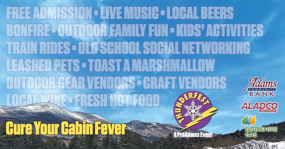 ThunderFest 2025, 3 Hoosac St, Adams, MA, 25 March 2025 AllEvents.in