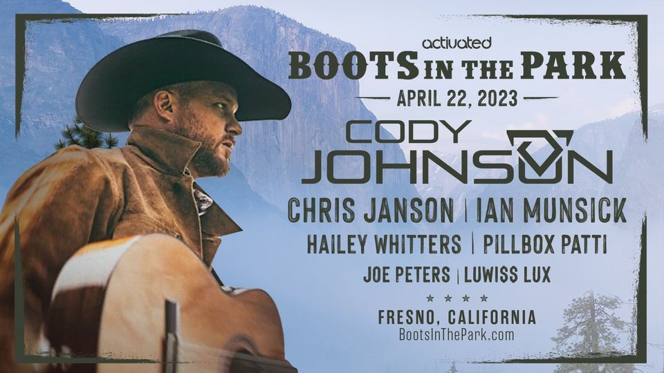 Boots In The Park Presents Cody Johnson, Chris Janson, Ian Munsick
