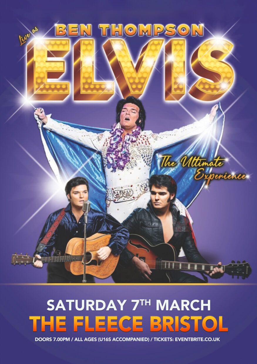 Ben Thompson as Elvis, 9 January | Event in Oliver | AllEvents