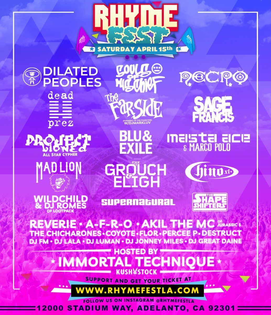 Rhyme Fest at The Torch at LA Coliseum, 16 August | Event in Los Angeles | AllEvents